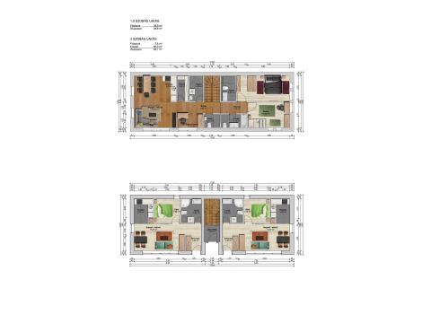 Etagenwohnung kaufen in Zsámbék, 40 m² Wohnfläche, 2 Zimmer