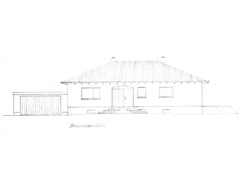 Plan Straßenansicht