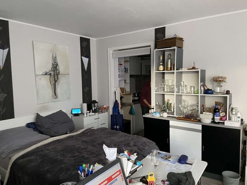 Wohn-/ und Schlafzimmer
