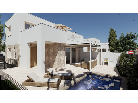 Villa kaufen in El Fondó de les Neus, 217 m² Grundstück, 228 m² Wohnfläche, 4 Zimmer