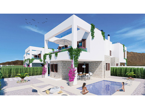 Doppelhaushälfte kaufen in San Juan de los Terreros, 251 m² Grundstück, 228 m² Wohnfläche, 3 Zimmer