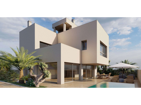 Villa kaufen in Torre de la Horadada, mit Garage, 338 m² Grundstück, 180 m² Wohnfläche, 4 Zimmer