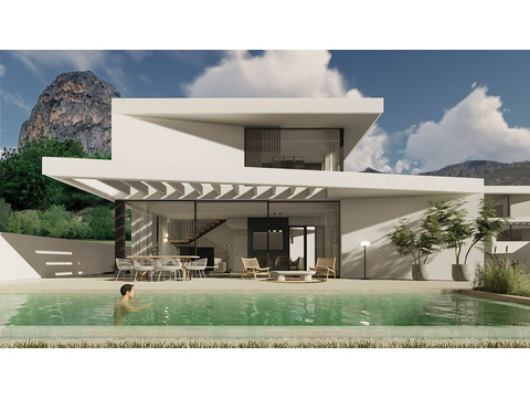 Villa kaufen in Polop, 366 m² Grundstück, 311 m² Wohnfläche, 5 Zimmer