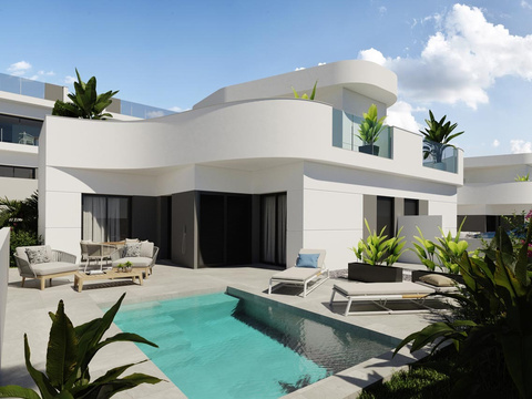 Doppelhaushälfte kaufen in Torrevieja, mit Stellplatz, 227 m² Grundstück, 235 m² Wohnfläche, 4 Zimmer