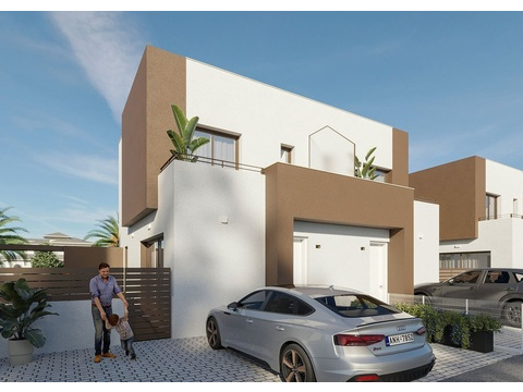 Doppelhaushälfte kaufen in la Marina, 137 m² Grundstück, 99 m² Wohnfläche, 4 Zimmer