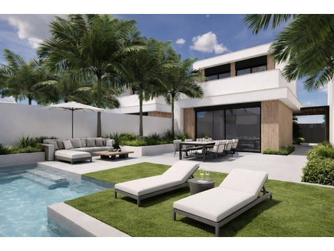 Villa kaufen in Los Alcázares, mit Stellplatz, 195 m² Grundstück, 100 m² Wohnfläche, 4 Zimmer