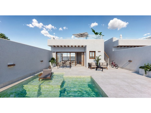 Villa kaufen in Torre-Pacheco, mit Stellplatz, 170 m² Grundstück, 68 m² Wohnfläche, 3 Zimmer