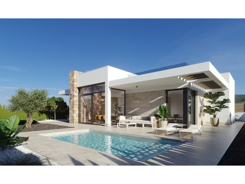 Villa kaufen in Fuente Álamo de Murcia, mit Stellplatz, 533 m² Grundstück, 115 m² Wohnfläche, 4 Zimmer