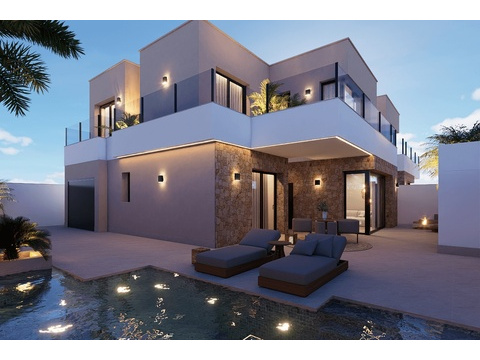 Villa kaufen in San Pedro del Pinatar, mit Stellplatz, 306 m² Grundstück, 190 m² Wohnfläche, 5 Zimmer