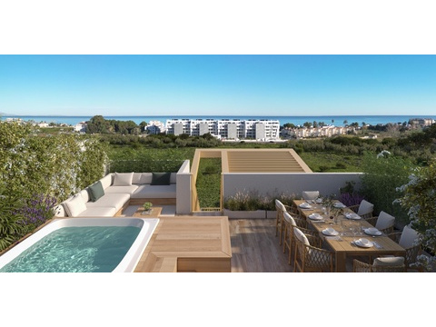 Penthousewohnung kaufen in Denia, mit Garage, 65 m² Wohnfläche, 3 Zimmer
