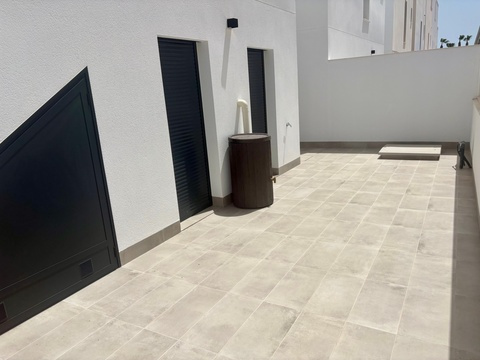 Storeroom and back patio