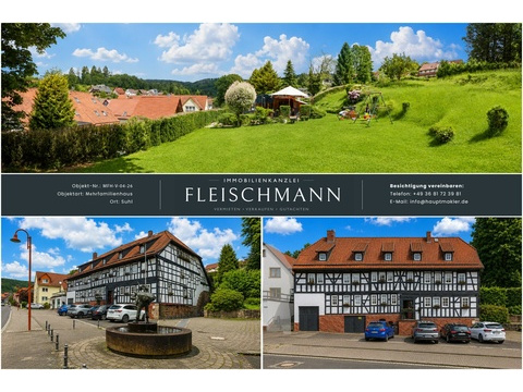 Mehrfamilienhaus kaufen in Suhl, mit Stellplatz, 2.251 m² Grundstück, 456,32 m² Wohnfläche, 32 Zimmer