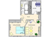Dachgeschosswohnung mieten in Meißen, 50 m² Wohnfläche, 2 Zimmer