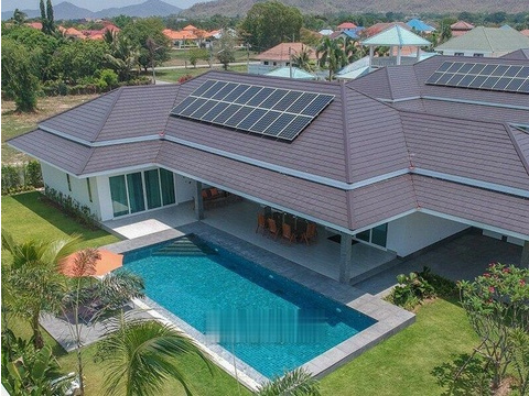 Villa kaufen in Hua Hin, mit Stellplatz, 848 m² Grundstück, 244 m² Wohnfläche, 5 Zimmer