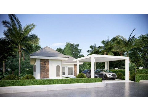 Haus kaufen in Hua Hin, 300 m² Grundstück, 180 m² Wohnfläche, 4 Zimmer
