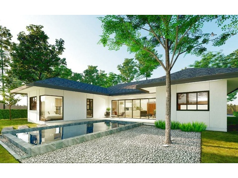 Villa kaufen in Hua Hin, 650 m² Grundstück, 237 m² Wohnfläche, 4 Zimmer
