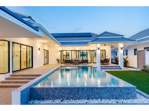 Villa kaufen in Hua Hin, mit Stellplatz, 460 m² Grundstück, 115 m² Wohnfläche, 4 Zimmer