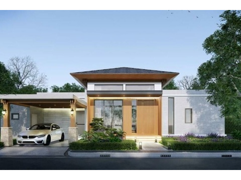 Villa kaufen in Hua Hin, mit Stellplatz, 431 m² Grundstück, 196 m² Wohnfläche, 4 Zimmer