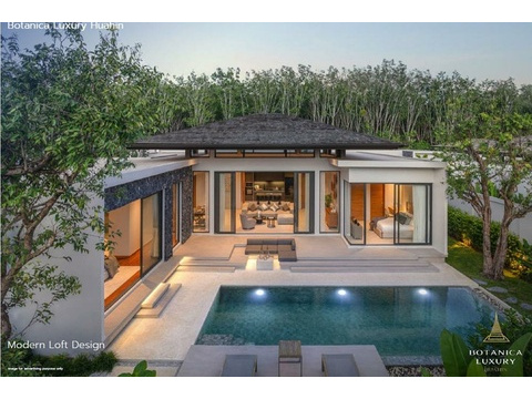 Villa kaufen in Hua Hin, 500 m² Grundstück, 148 m² Wohnfläche, 4 Zimmer