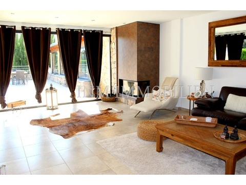 Villa mit Pool Marratxi Kamin