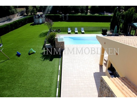 Villa mit Pool Marratxi Grundstück oben