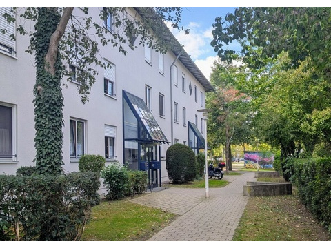 Erdgeschosswohnung kaufen in Augsburg, 50 m² Wohnfläche, 2 Zimmer