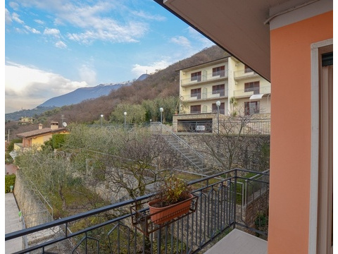 Blick vom Balkon
