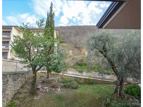 Blick vom Balkon