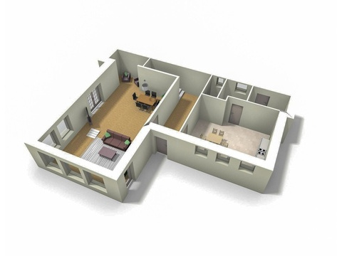 Axonometrie 1. Stock