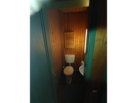 Toilette oben
