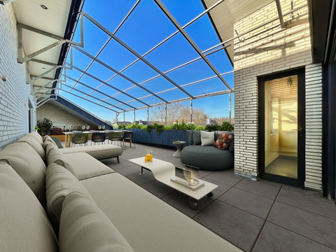 Visualisierung Dachterrasse