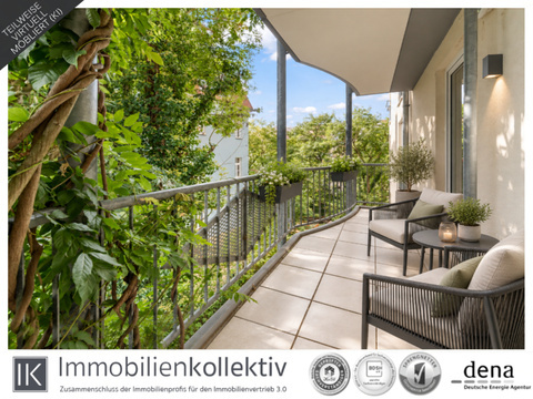 Wohnung 7 überdachter Balkon