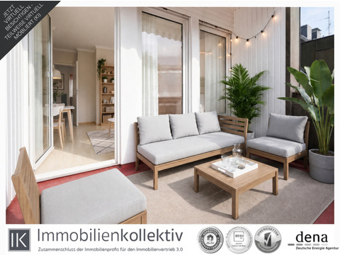 Großer Balkon