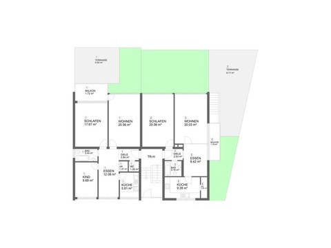 Grundriss WHG EG links