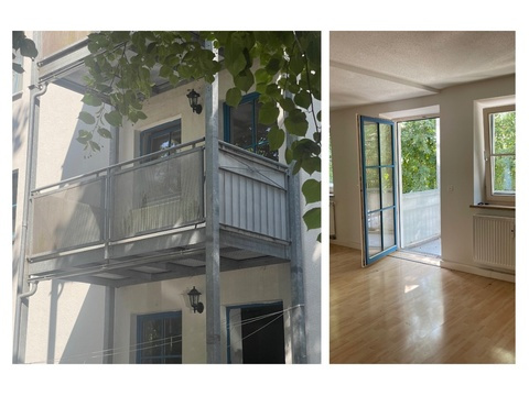 Etagenwohnung kaufen in Augsburg, 58 m² Wohnfläche, 3 Zimmer