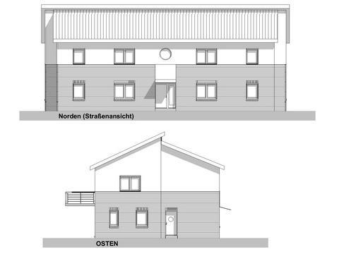 Ansicht Norden Osten GES47