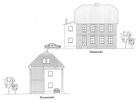 Süd- und Westansicht