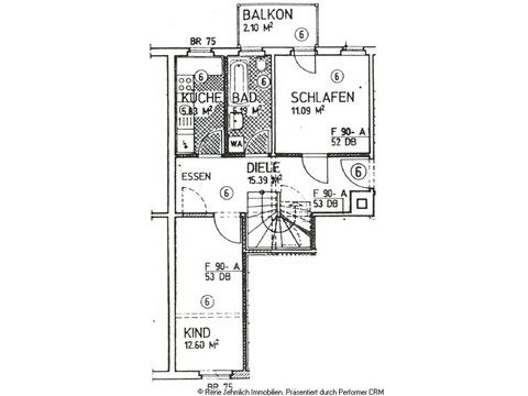 Grundriss 1. Ebene