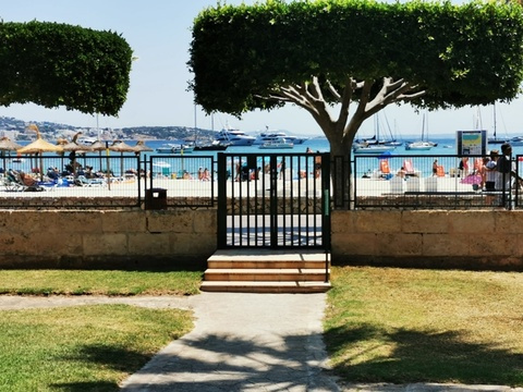 Strandzugang