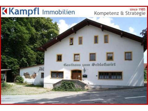 Gastronomie und Wohnung kaufen in Aldersbach, 675 m² Gastrofläche