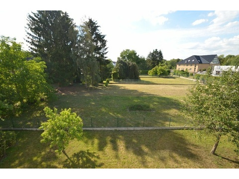 Blick von Terrasse und Balkon