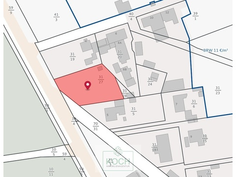 Wohngrundstück kaufen in Loxstedt, 1.400 m² Grundstück