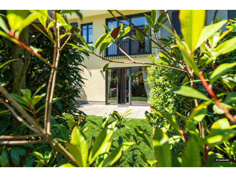 Ein grüner Rückzugsort direkt am Haus