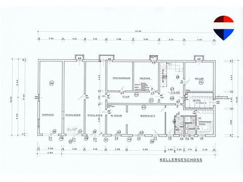 Grundriss Kellergeschoss