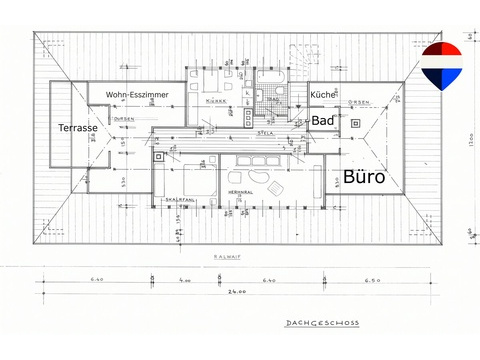 Grundriss Dachgeschoss
