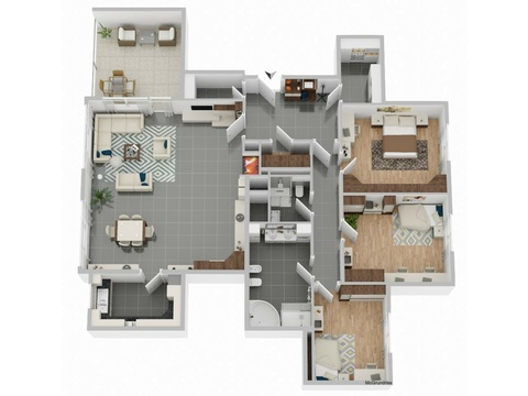 Grundriss (unverbindliche Illustration)