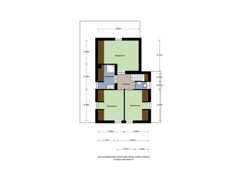 Plattegrond Aqua 8p verd.