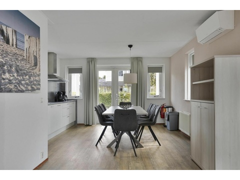 Luxus Wohnzimmer Villa Cape Helius Klimaanlage Yachthafen Blick Hellevoetsluis02