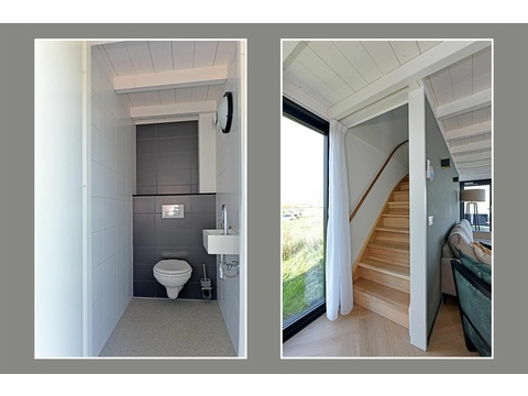 Luxus 4-Personen-Ferienhaus direkt am Wasser im Roompot Lakeside Resort Brielle mit 2 Schlafzimmern...