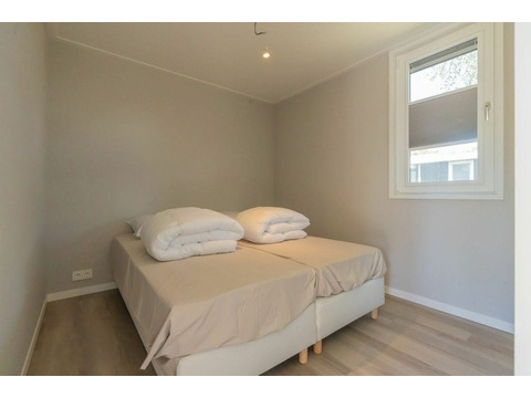 Hauptschlafzimmer Chalet Schouwen Duin Mit Komfortablem Doppelbett001